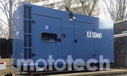 Низкошумный электрогенератор SDMO для крупного автоцентра