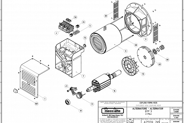 Mecc Alte BTP3-2L/2