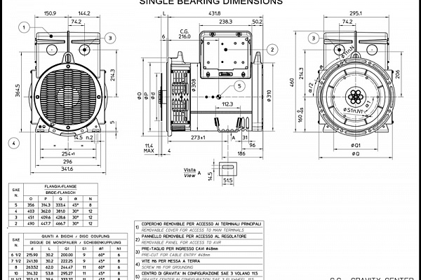 Mecc Alte ECP28-1S/4 C