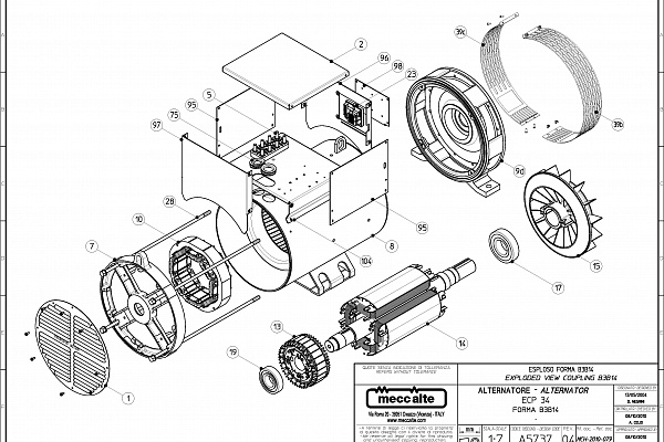 Mecc Alte ECP34-1S/4 A